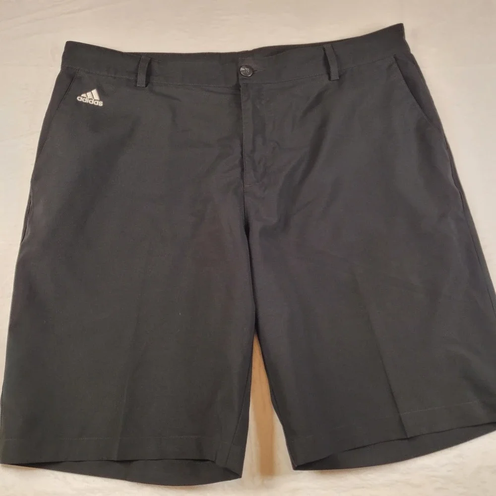 Adidas ClimaLite Flat Front Chino Tech Golf Shorts Men's 38x10 Performance